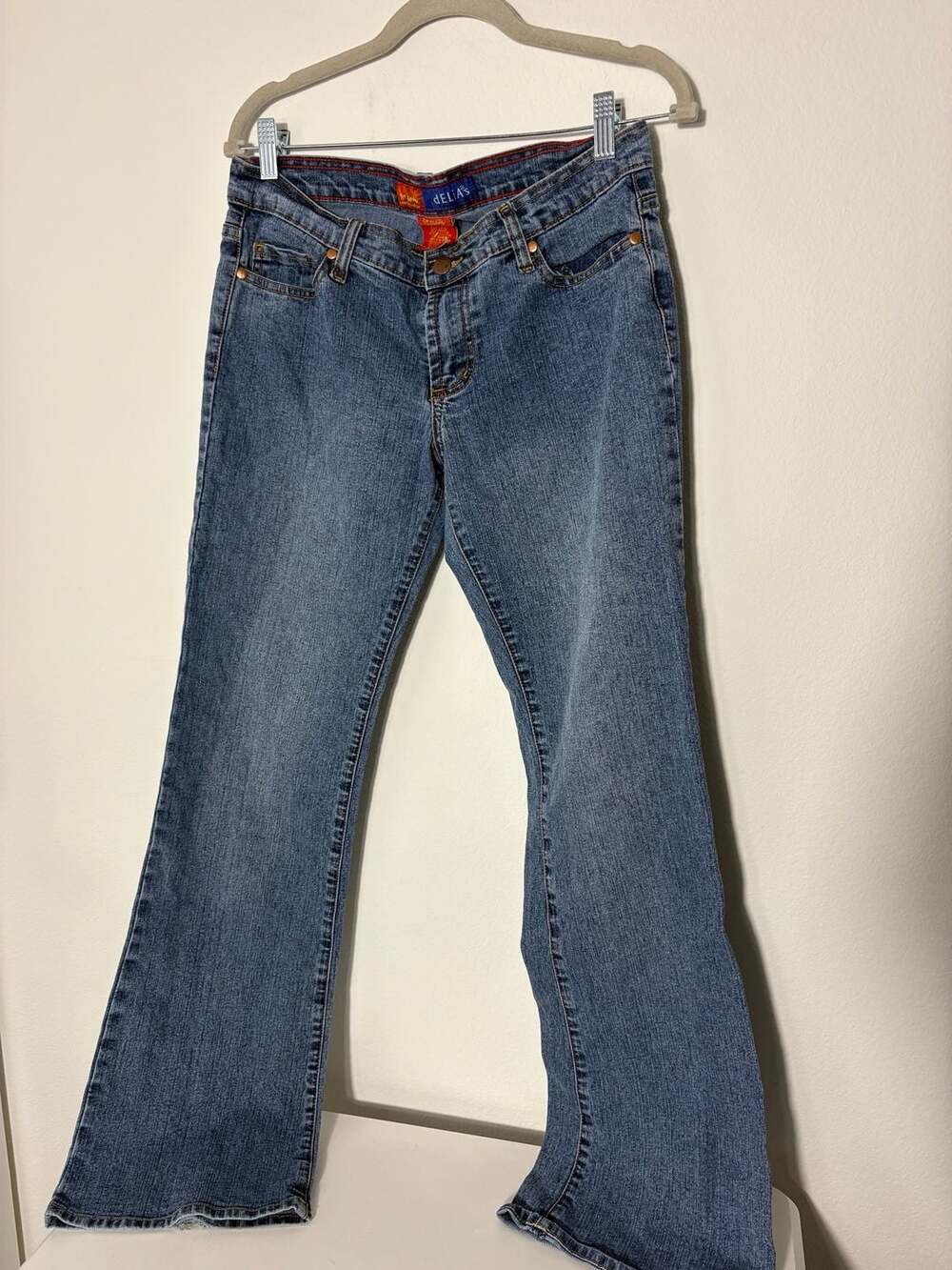 dELiA*s IT Jeans Flare Leg Denim Pants Size 11/12